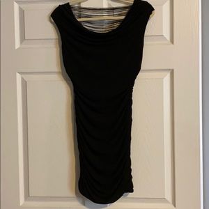 Beautiful black dress with unique back!